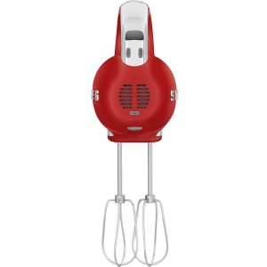 Máy Đánh Trứng Trộn Bột Cầm Tay Smeg HMF01RDEU Red 6 Máy Đánh Trứng Trộn Bột Cầm Tay Smeg HMF01RDEU Red