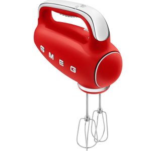 Máy Đánh Trứng Trộn Bột Cầm Tay Smeg HMF01RDEU Red 8 Máy Đánh Trứng Trộn Bột Cầm Tay Smeg HMF01RDEU Red
