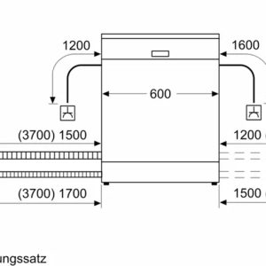 Máy Rửa Bát Bosch SGV4HCX48E Serie 4 Âm Toàn Phần 16 Máy Rửa Bát Bosch SGV4HCX48 Serie 4 Âm Toàn Phần