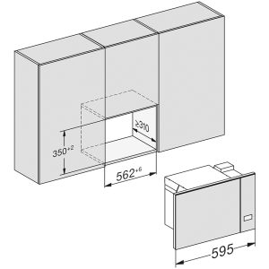 Lò Vi Sóng Kèm Nướng Miele M 2234 SC