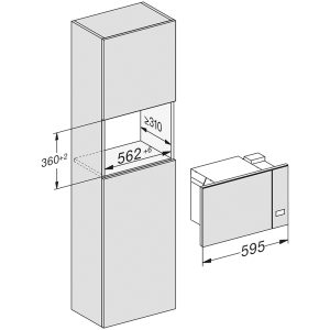 Lò Vi Sóng Kèm Nướng Miele M 2234 SC