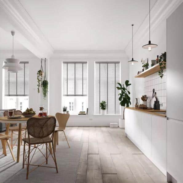 32 Ý Tưởng Thiết Kế Không Gian Bếp Mở 14 Lựa chọn bàn làm việc phù hợp