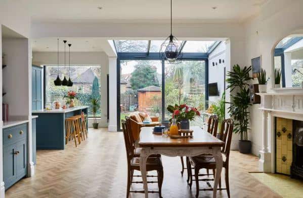 32 Ý Tưởng Thiết Kế Không Gian Bếp Mở 17 Chọn sàn bếp phù hợp