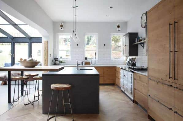 32 Ý Tưởng Thiết Kế Không Gian Bếp Mở 2 ột nhà bếp với không gian mở là gì