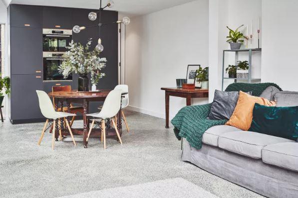 32 Ý Tưởng Thiết Kế Không Gian Bếp Mở 31 Thêm tiện nghi với thiết kế phòng khách