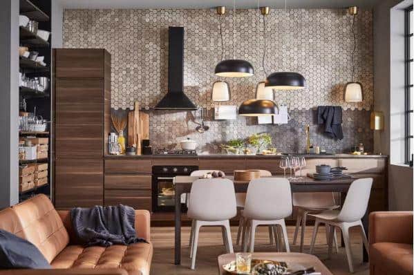 32 Ý Tưởng Thiết Kế Không Gian Bếp Mở 33 Thiết kế một không gian nhỏ để làm việc