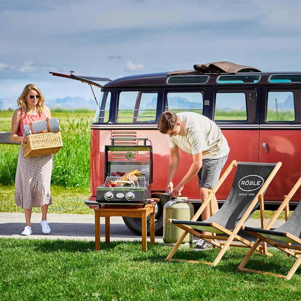 Bếp Nướng Gas Di Động RÖSLE VIDERO G2-P Bếp Nướng Gas Di Động RÖSLE VIDERO G2-P