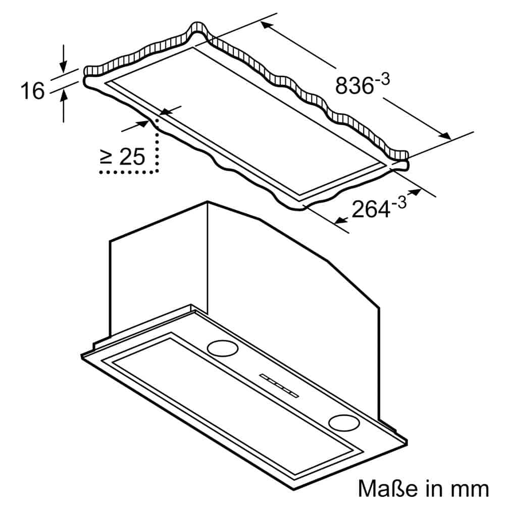 Máy Hút Mùi Bosch DHL885C Seri 6 90cm Máy Hút Mùi Bosch DHL885C Seri 6 90cm