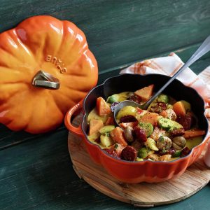 Nồi Gang Staub Pumpkin Cocotte Bí Ngô 24cm - 3,45L 11 Nồi Gang Staub Pumpkin Cocotte Bí Ngô 24cm - 3,45L