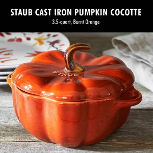 Nồi Gang Staub Pumpkin Cocotte Bí Ngô 24cm - 3,45L 7 Nồi Gang Staub Pumpkin Cocotte Bí Ngô 24cm - 3,45L