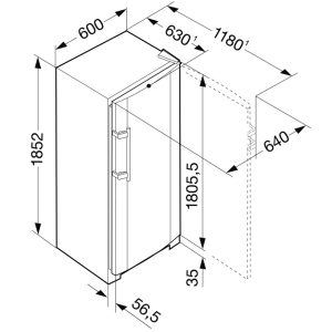 Tủ Đông Liebherr SGNes 3010 Premium NoFrost 10 Tủ Đông Liebherr SGNes 3010 Premium NoFrost