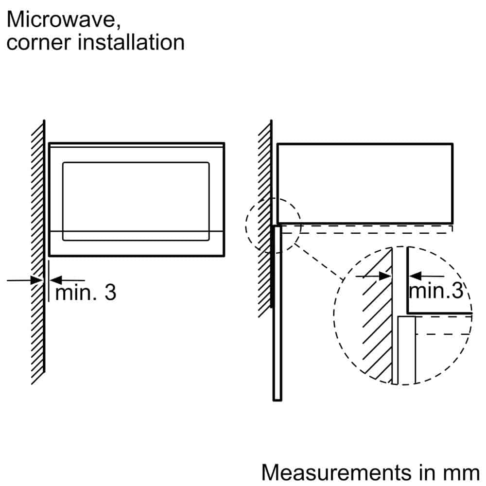 Lò Vi Sóng Âm Tủ Bosch BEL520MS0K Serie 4 Lò Vi Sóng Âm Tủ Bosch BEL520MS0K Serie 4
