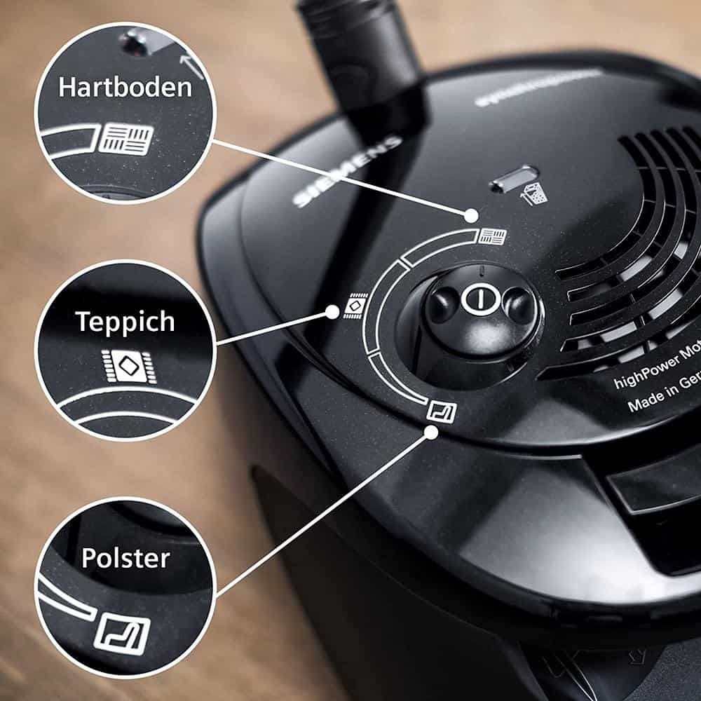 Siemens VS06A212-2 Máy Hút Bụi Siemens VS06A212