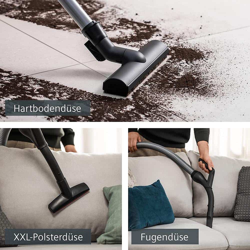 Siemens Z 70 Grey VSZ7A400-5 Máy hút bụi Siemens Z 7.0 Grey VSZ7A400