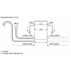 Máy Rửa Bát Độc Lập Siemens iQ500 SR25ZW11ME 8 Máy rửa bát Siemens iQ500 SR25ZW11ME