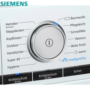 Máy Sấy Bơm Nhiệt Siemens iQ700 WT47XM40 8kg - Trắng 5 Máy sấy quần áo Siemens iQ700 WT47XM40