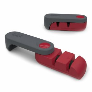 Dụng Cụ Mài Dao Joseph Joseph 10048 Rota Màu Xám Đỏ 7 Dụng Cụ Mài Dao Joseph Joseph 10048 Rota Màu Xám Đỏ