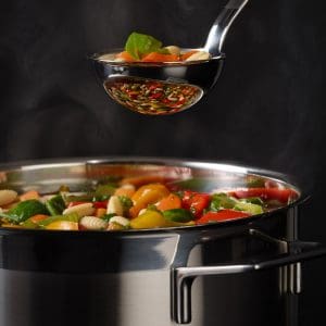 Muôi Múc Có Vành Roesle Cán Móc Các Kích Thước 7 Muôi Múc Có Vành Rosle Cán Móc Các Kích Thước