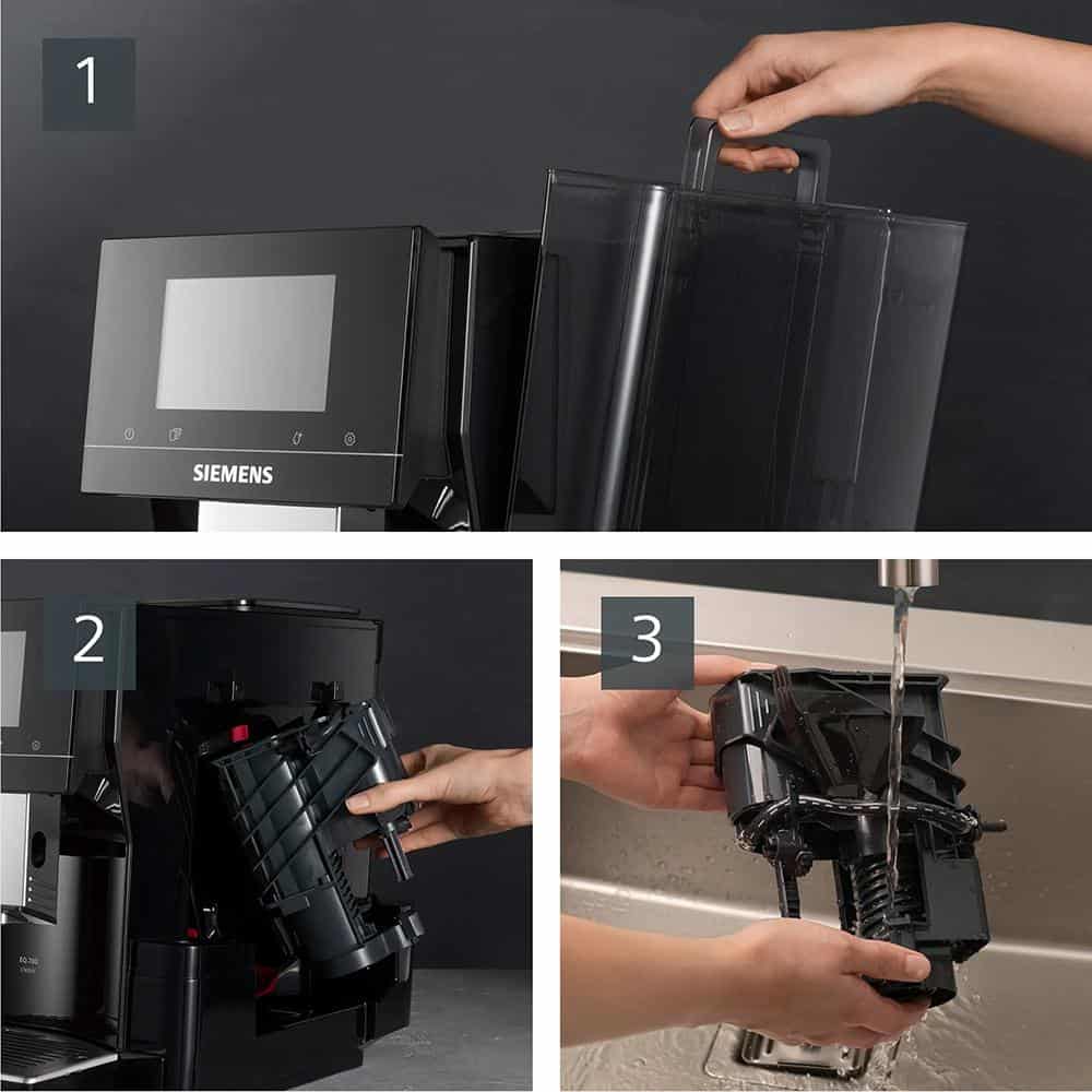 Siemens TP703D09-7 Máy Pha Cà Phê Tự Động Siemens TP703D09 EQ.700
