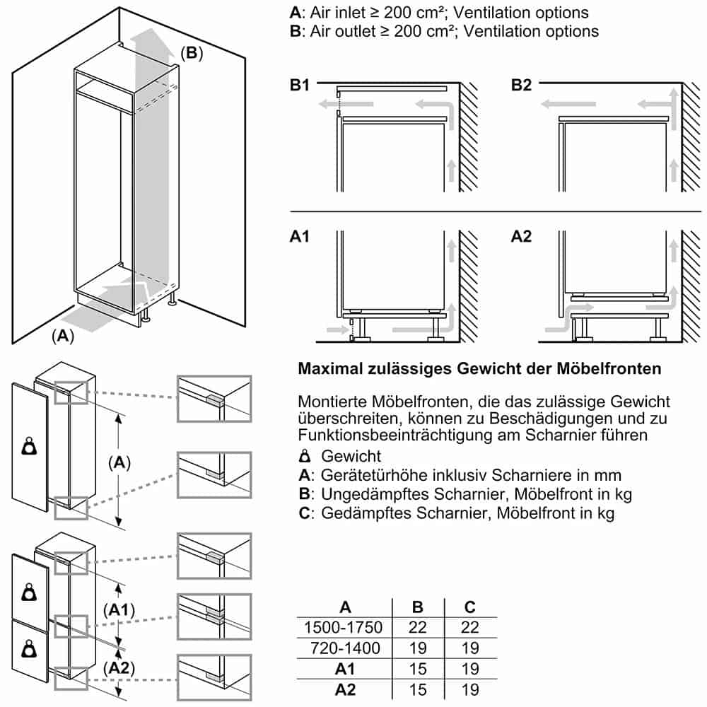 Siemens iQ500 KI87SSDE0-13 Tủ lạnh âm tủ Siemens iQ500 KI87SSDE0
