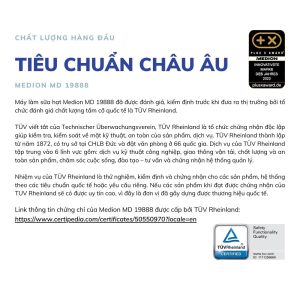 Máy Làm Sữa Hạt Medion MD 19888