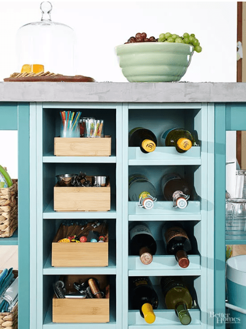 21 Ý Tưởng Thiết Kế Không Gian Bảo Quản Rượu Độc Đáo 10 Nội thất đảo tùy chỉnh