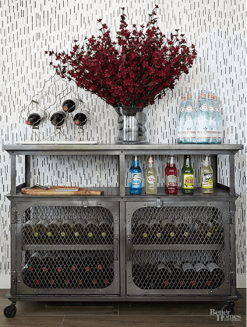 21 Ý Tưởng Thiết Kế Không Gian Bảo Quản Rượu Độc Đáo 2 Giỏ lưu trữ độc lập