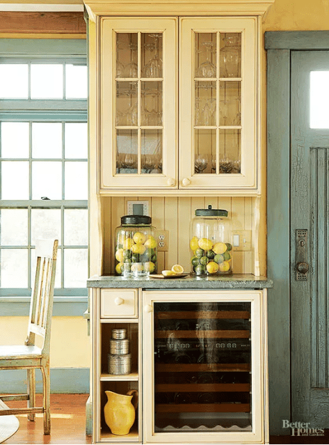 21 Ý Tưởng Thiết Kế Không Gian Bảo Quản Rượu Độc Đáo 20 Tủ lạnh rượu đặt dưới quầy