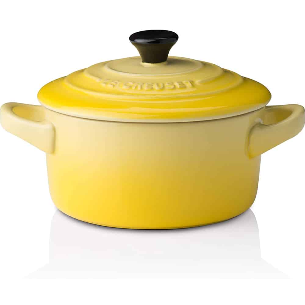 Nồi Gốm LeCreuset Mini Cocotte 10cm - 0,2L Soleil Nồi Gốm LeCreuset Mini Cocotte 10cm - 0,2L Soleil