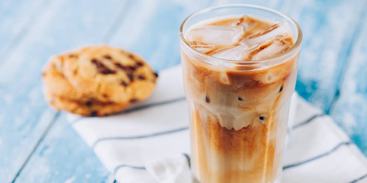 Công thức pha latte đá