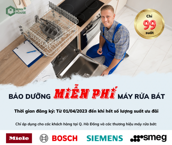 Bảo dưỡng máy rửa bát