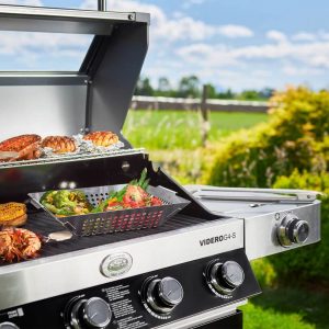 Bếp Nướng Rösle 25531 Videro G4-S Vario Dùng Ga 5 Bếp Nướng Rösle 25531 Videro G4-S Vario Dùng Ga
