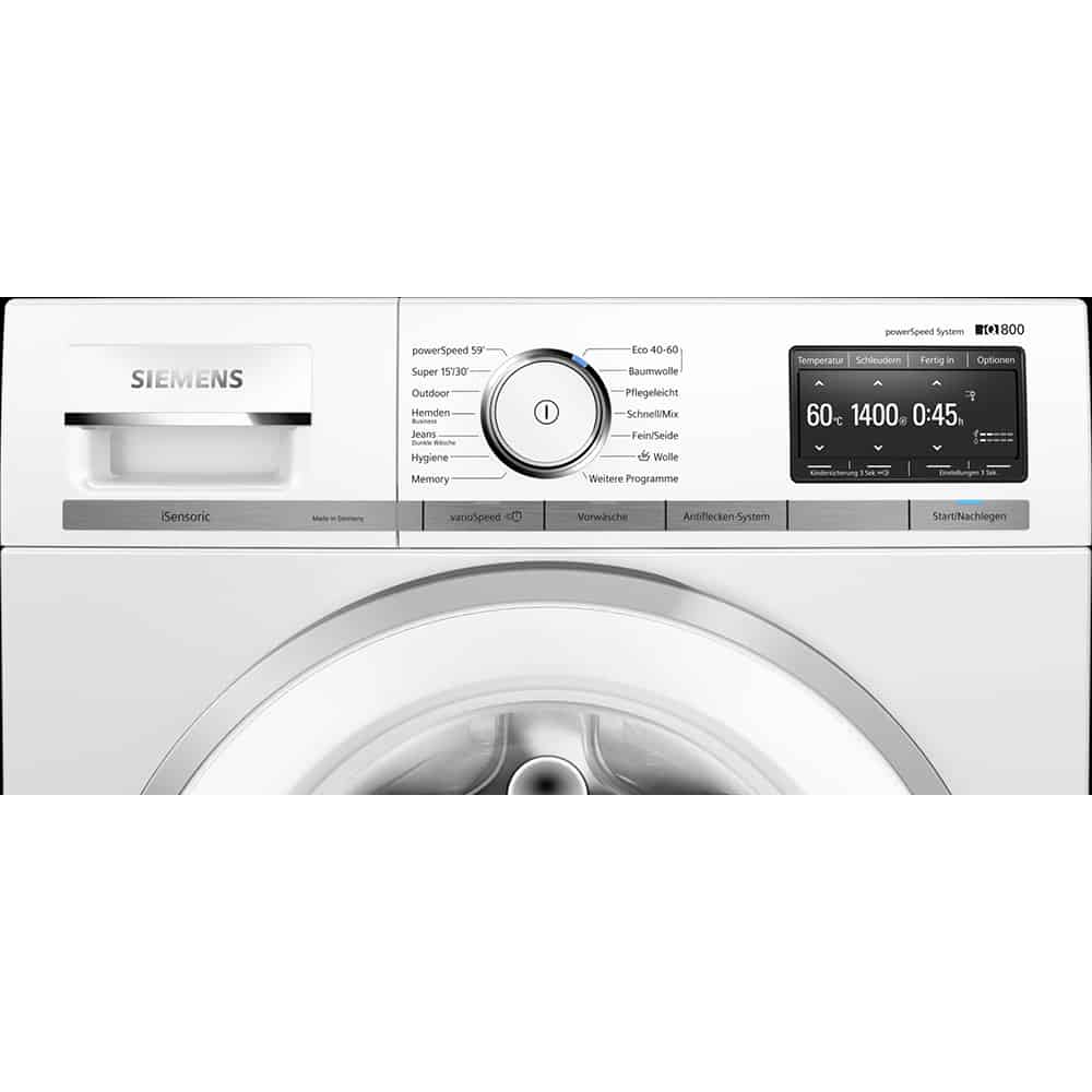 Siemens iQ800 WM14VG94-3 Máy Giặt Cửa Trước Siemens iQ800 WM14VG94 9kg