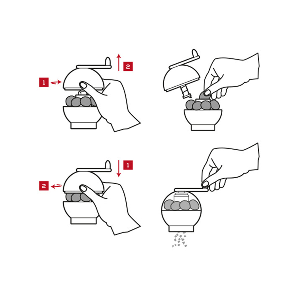 Cối Xay Hạt Nhục Đậu Khấu Peugeot Isen 39639 15cm Cối Xay Hạt Nhục Đậu Khấu Peugeot Isen 39639 15cm