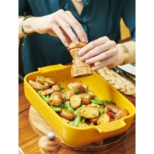 Khay Nướng Peugeot Appolia 61449 25cm Màu Vàng 7 Khay Nướng Peugeot Appolia 61449 25cm Màu Vàng