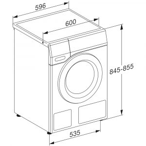 Máy Giặt Cửa Trước Miele WCG670 WPS TDos 9kg 8 Máy Giặt Cửa Trước Miele WCG670 WPS TDos 9kg