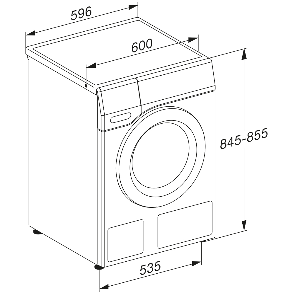Miele WCG670 WPS TDos-7 Máy Giặt Cửa Trước Miele WCG670 WPS TDos 9kg