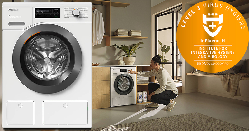 Máy Giặt Cửa Trước Miele WCI860 WPS PWash TDos 9kg 11 Máy Giặt Cửa Trước Miele WCI860 WPS PWash TDos 9kg