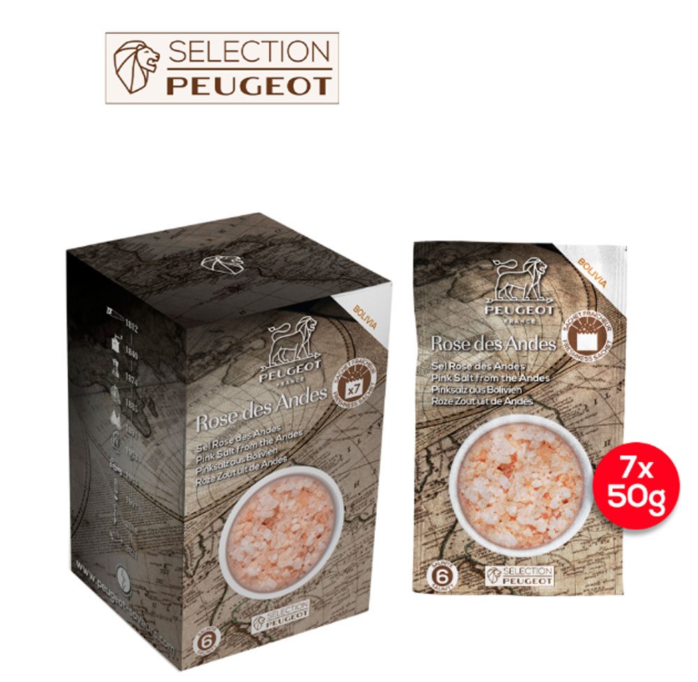 Muối Hồng Peugeot Rose des Andes 42738 50g 5 Muối Hồng Peugeot Rose des Andes 42738 50g