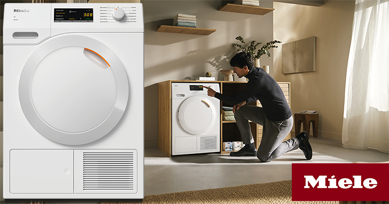 Máy Sấy Quần Áo Heat Pump Miele TCC230WP 8kg 11 Máy Sấy Quần Áo Heat Pump Miele TCC230WP 8kg