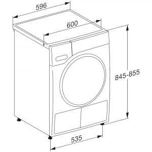 Máy Sấy Quần Áo Heat Pump Miele TWL780WP EcoSpeed Steam 9kg 7 Máy Sấy Quần Áo Heat Pump Miele TWL780WP EcoSpeed Steam 9kg