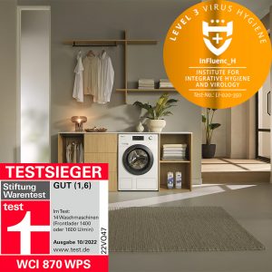 Máy Giặt Cửa Trước Miele WCI870 WPS PWash TDos 9kg 4 Máy Giặt Cửa Trước Miele WCI870 WPS PWash TDos 9kg