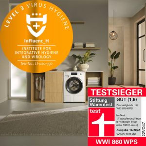 Máy Giặt Cửa Trước Miele WWI860 WPS PWash TDos 9kg 5 Máy Giặt Cửa Trước Miele WWI860 WPS PWash TDos 9kg