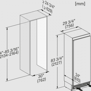 Tủ đông Miele MasterCool F 2812 Vi tích hợp máy làm đá 11 Tủ đông âm tủ Miele MasterCool F 2812 Vi