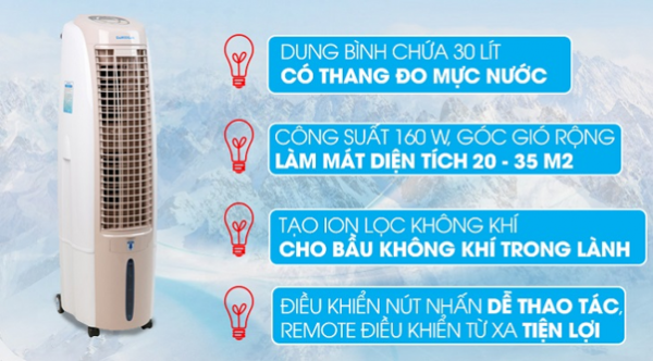 Nên mua quạt điều hòa hãng nào để dùng tốt nhất 5 Quạt điều hòa Daikio San DKA - 02500B là một lựa chọn tuyệt vời